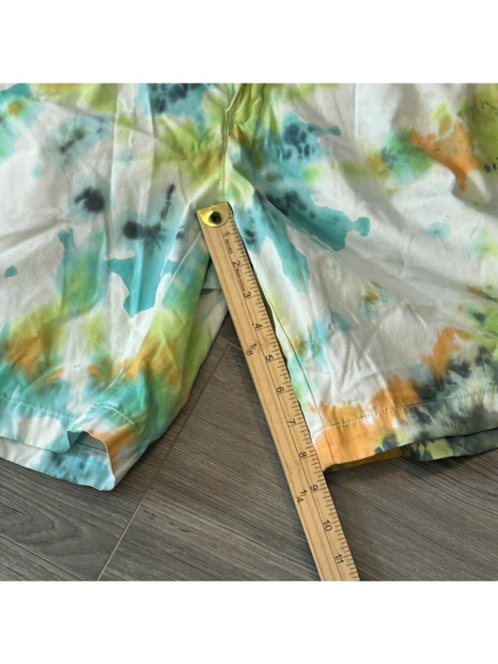 Polo Ralph Lauren Tyler Shorts Mens 32 Fits 30 Multicolor Tie Dye Chino Pony 8.5 - Picture 13 of 14